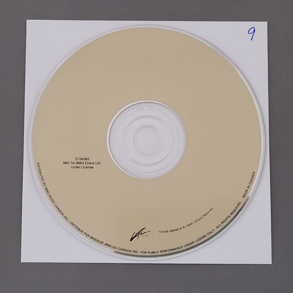 CrazySexyCool by TLC (CD, 1995) R&B - DISC ONLY